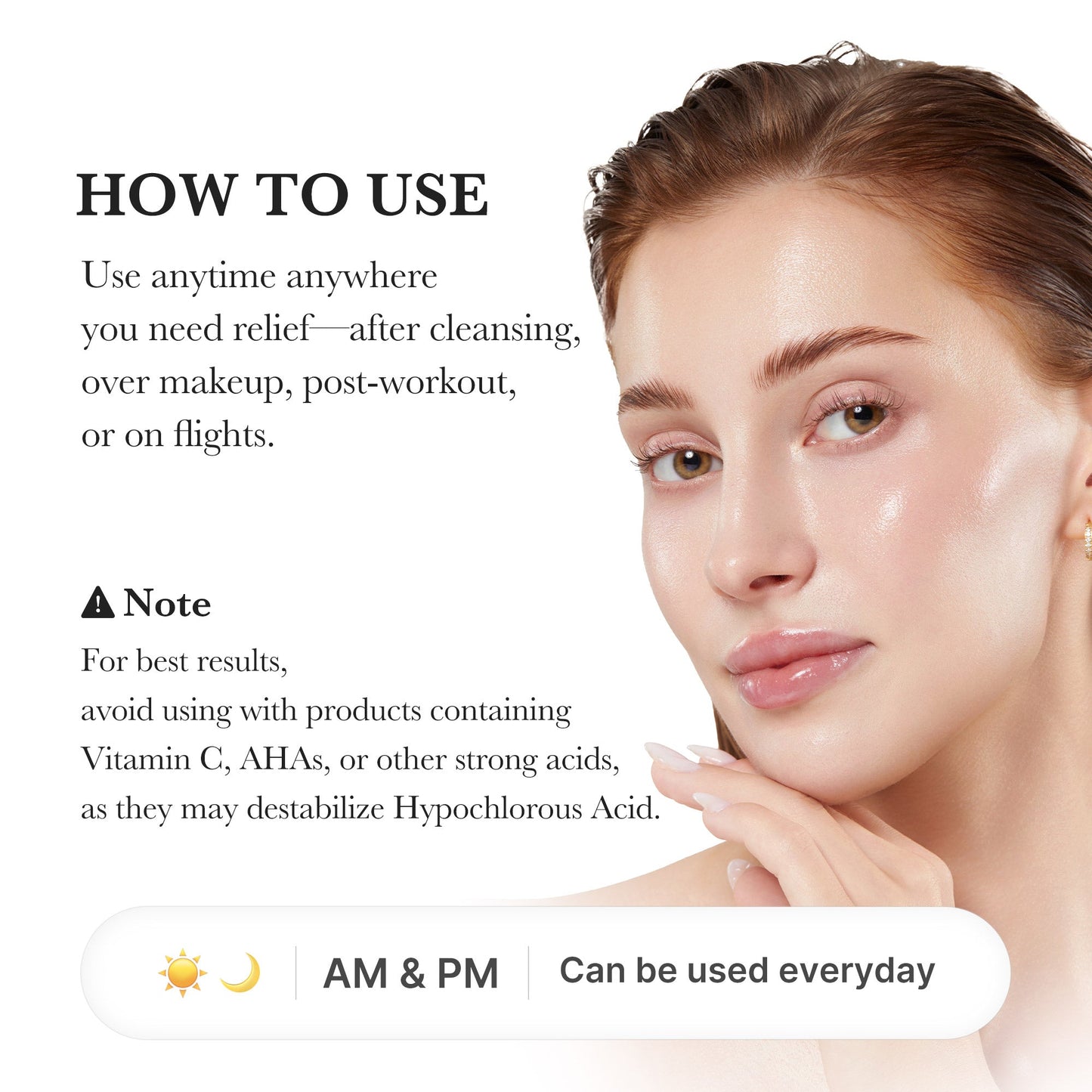 Hypochlorous Acid Power Soothing Spray