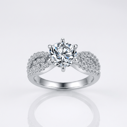 Rose Gold Diamond Legacy Ring by Rose & Oliver - product image 3