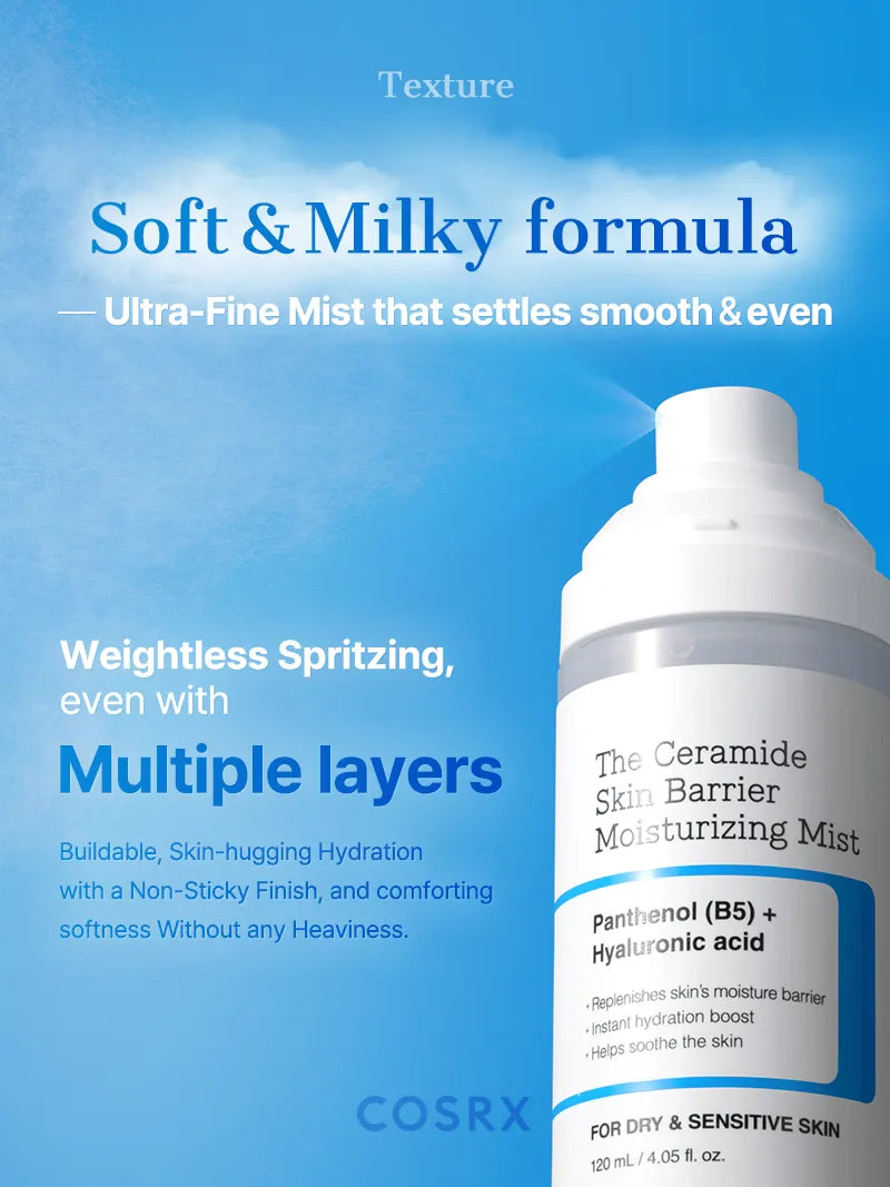 COSRX The Ceramide Skin Barrier Moisturizing Mist