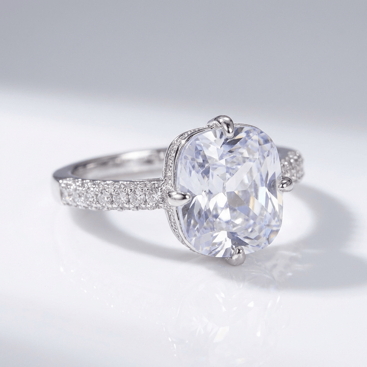 Oval Zirconia White Gold Elegant Ring by Rose & Oliver - product image 1
