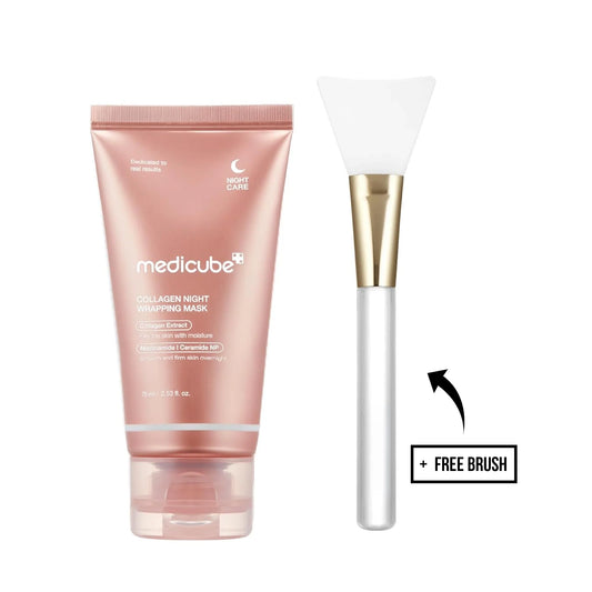 Collagen Night Wrapping Mask + Premium Brush Gift
